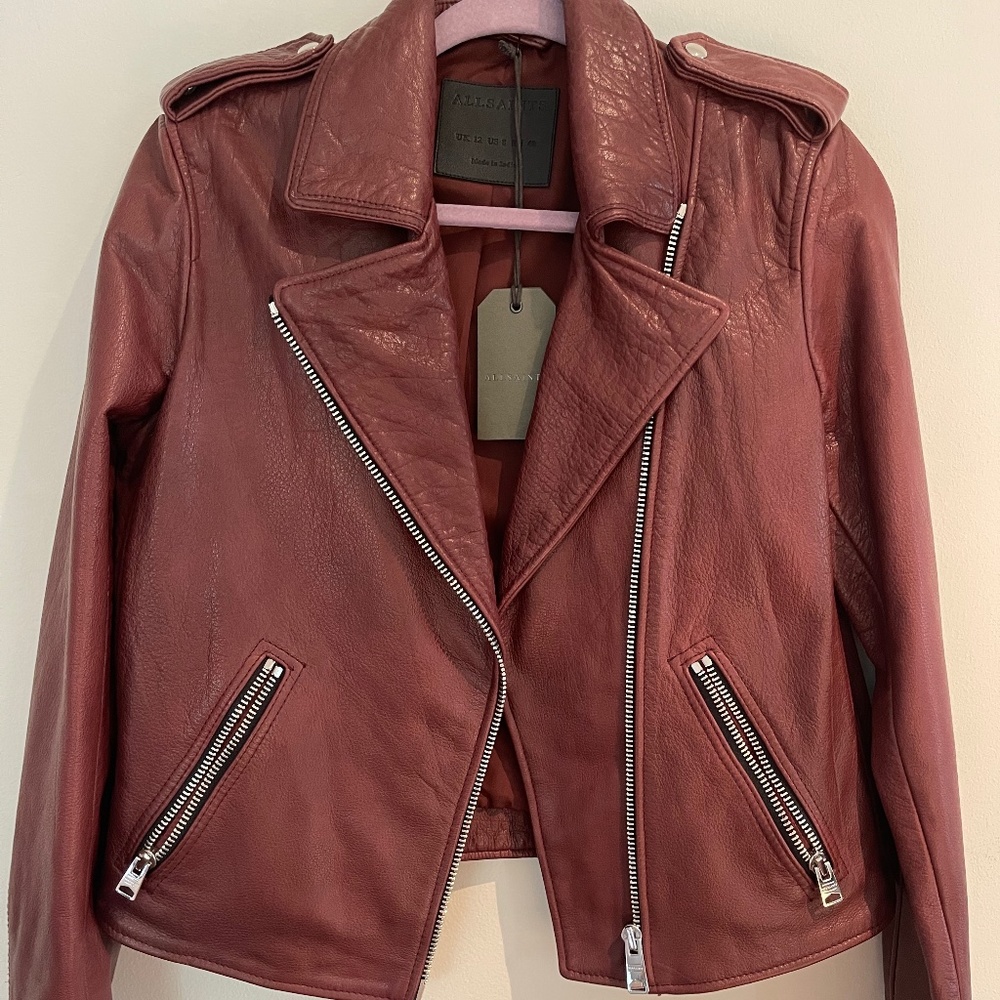 All Saints - NEW- Biker leather jacket